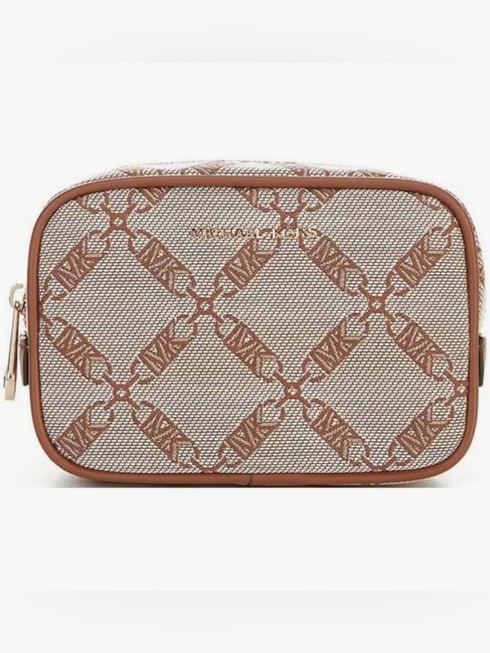 Michael Kors Handbags - Michael Kors Signature MK Logo Jacquard Belt Bag in S/M